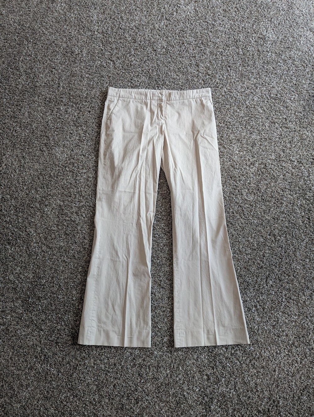Burberry London Rockford Pants Size 12 Khaiki Cream